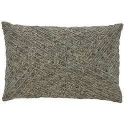 Södahl Diagonal Kissen Mit Füllung - 40x60 Cm - Khaki