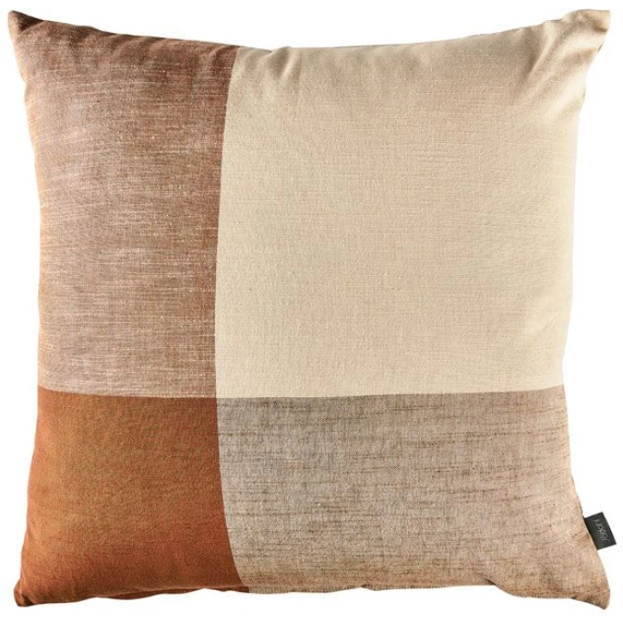 Södahl Check Kissen Mit Füllung - 50x50 Cm - Clay 1 Södahl Check Kissen Mit Füllung - 50x50 Cm - Clay