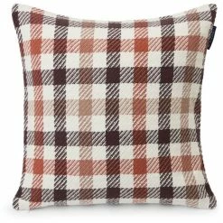 Lexington Checked Heavy Twill Kissenhülle - 50x50 Cm - Beige Multi