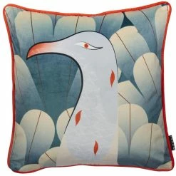 Moooi Calligraphy Bird Kissenhülle - 50x50 Cm - Multi