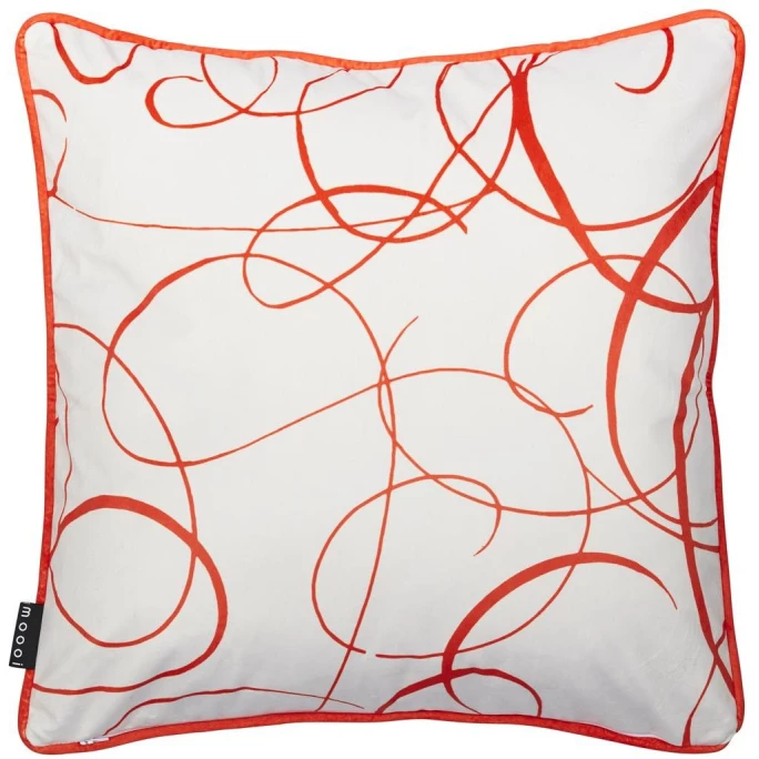 Moooi Calligraphy Bird Kissenhülle - 50x50 Cm - Multi 2 Moooi Calligraphy Bird Kissenhülle - 50x50 Cm - Multi – Bild 2