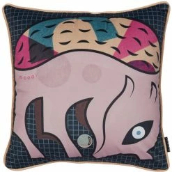 Moooi Armoured Boar Kissenhülle - 50x50 Cm - Multi