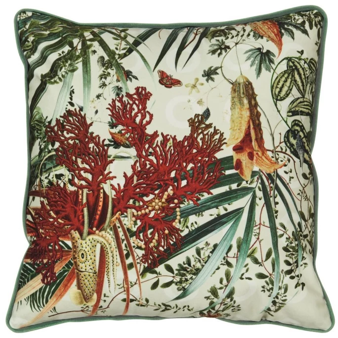 Moooi Menagerie Square Kissenhülle - 50x50 Cm - Ivory 2 Moooi Menagerie Square Kissenhülle - 50x50 Cm - Ivory – Bild 2