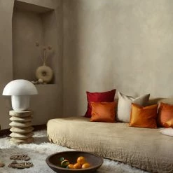 Linum SILK Kissenhülle - 50x50 Cm - Mustard Yellow E97 -Pip Studio Shop unnamed file 114