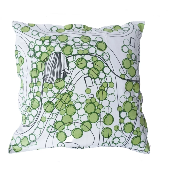 Born In Sweden - Sweden From Above Kissenhülle - 50x50 Cm - Forest 1 Born In Sweden - Sweden From Above Kissenhülle - 50x50 Cm - Forest