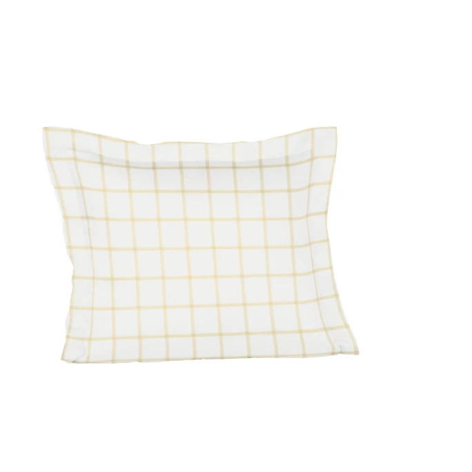 Fleuresse Heidelberg Kissenhülle - 35x40 Cm - Blassgelb 1 Fleuresse Heidelberg Kissenhülle - 35x40 Cm - Blassgelb