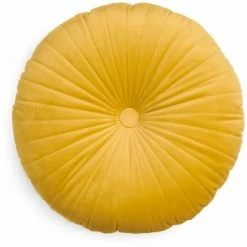 ESSENZA HOME Essenza Naina Kissen Mit Fülllung - ø40 Cm - Mustard