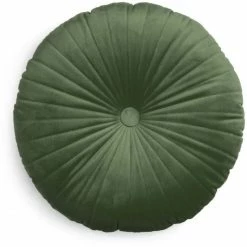 ESSENZA HOME Essenza Naina Kissen Mit Füllung - Ø 40 Cm - Dark Green