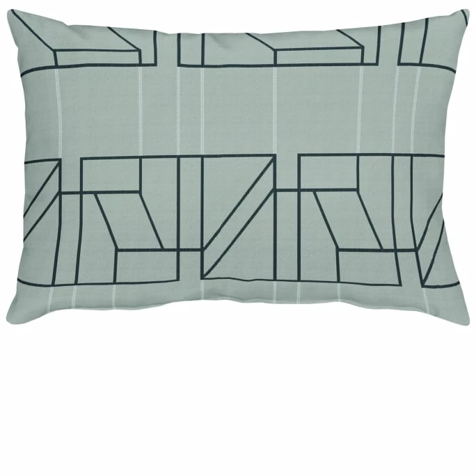 Apelt Canon Kissen Mit Füllung - 35x50 Cm - Silber 1 Apelt Canon Kissen Mit Füllung - 35x50 Cm - Silber