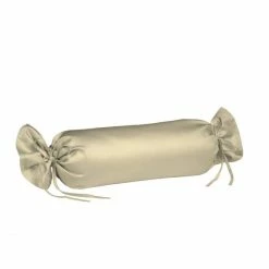 Fleuresse Colours Nackenrolle Aus Mako-Satin - 40x15 Cm - Beige