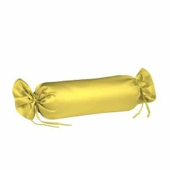 Fleuresse Colours Nackenrolle Aus Mako-Satin - 40x15 Cm - Gelb