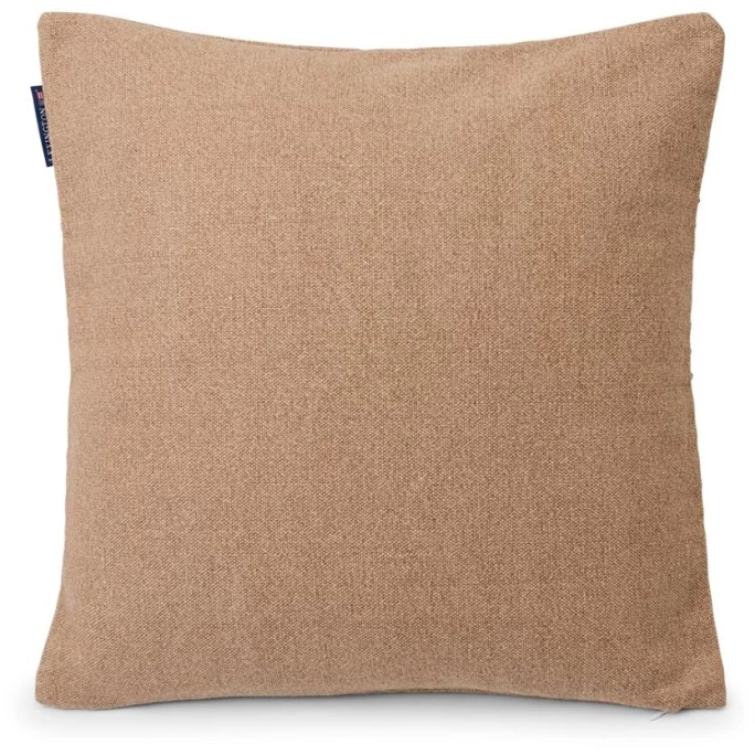 Lexington Deco Striped Canvas Kissenhülle - 50x50 Cm - Beige/gray 2 Lexington Deco Striped Canvas Kissenhülle - 50x50 Cm - Beige/gray – Bild 2