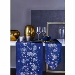 Apelt 2601 Christmas Elegance Kissen Mit Füllung - 24x48 Cm - Dunkelblau/ Silber -Pip Studio Shop unnamed file 1332