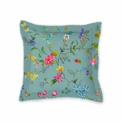 PIP Studio Petites Fleurs Square Wendekissen Mit Füllung - 45x45 Cm - Blue