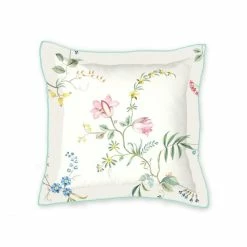 PIP Studio Fleur Grandeur Square Wendekissen Mit Füllung - 45x45 Cm - White
