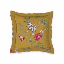 Pip Studio Flower Festival Kissen Mit Füllung - 45x45 Cm - Gelb