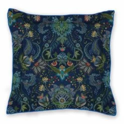 Pip Studio Kyoto Festival Kissen Mit Füllung - 45x45 Cm - Dark Blue