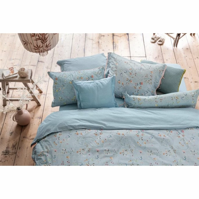 Pip Studio Tokyo Blossom Kissen Mit Füllung - 45x45 Cm - Light Blue 3 Pip Studio Tokyo Blossom Kissen Mit Füllung - 45x45 Cm - Light Blue – Bild 3