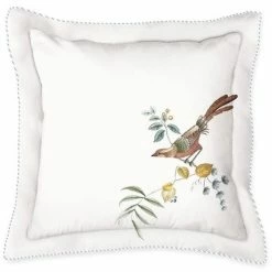 Pip Studio Little Birds Kissen Mit Füllung - 45x45 Cm - Weiß