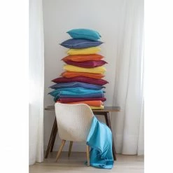 David Fussenegger SYLT Kissenhülle Uni Mit Zierstich - 40x40 Cm - Chinarot -Pip Studio Shop unnamed file 14