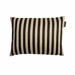 Linum AMALFI Kissenhülle - 35x50 Cm - Schwarz H01