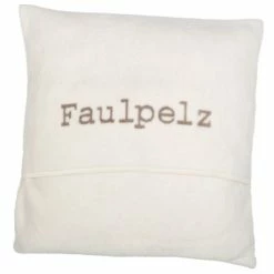David Fussenegger VERONA Kissenhülle Faulpelz - 50x50 Cm - Rohweiß