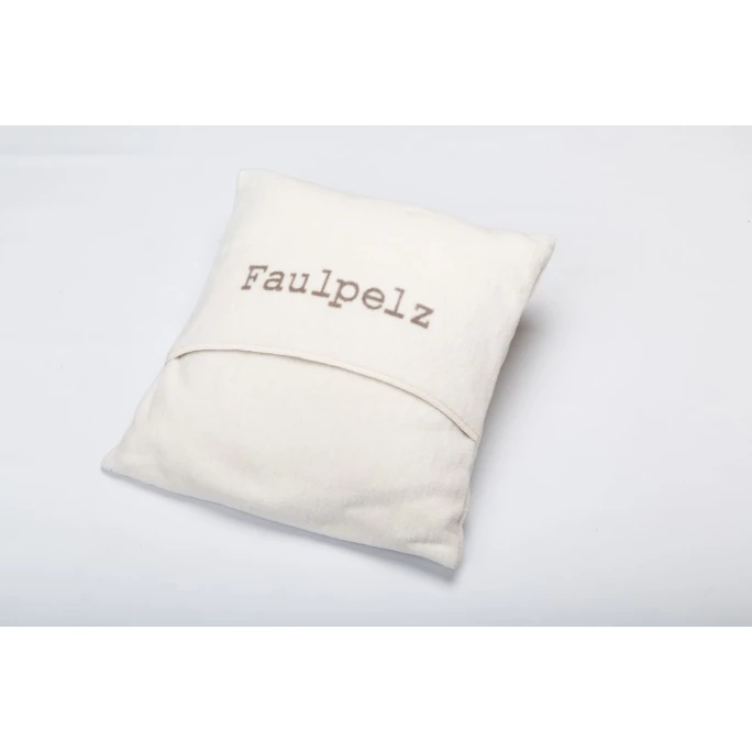 David Fussenegger VERONA Kissenhülle Faulpelz - 50x50 Cm - Rohweiß 2 David Fussenegger VERONA Kissenhülle Faulpelz - 50x50 Cm - Rohweiß – Bild 2