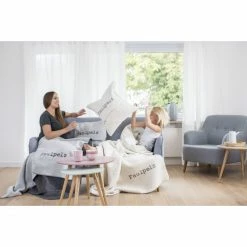 David Fussenegger VERONA Kissenhülle Faulpelz - 50x50 Cm - Rohweiß 5 David Fussenegger VERONA Kissenhülle Faulpelz - 50x50 Cm - Rohweiß -Pip Studio Shop unnamed file 151