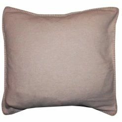 David Fussenegger SYLT Kissenhülle Mit Zierstich - 50x50 Cm - Rosa Pastell