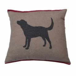 David Fussenegger NOVA Kissenhülle Labrador - 50x50 Cm - Rauch
