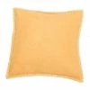 David Fussenegger SYLT Kissenhülle Uni Mit Zierstich - 40x40 Cm - Golden