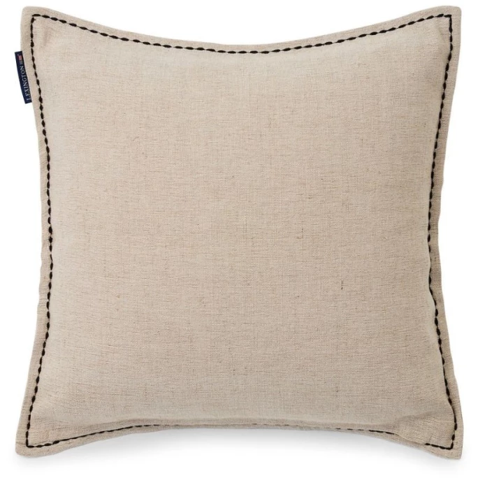 Lexington Like Home Printed Kissenhülle - 50x50 Cm - Beige/gray 2 Lexington Like Home Printed Kissenhülle - 50x50 Cm - Beige/gray – Bild 2