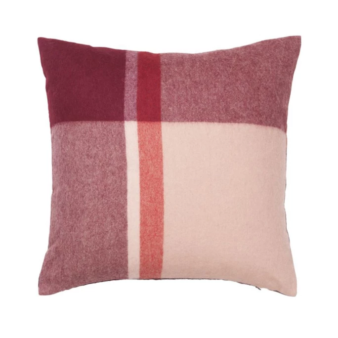 Elvang Denmark ELVANG Manhattan Kissenhülle - 50x50 Cm - Bordeaux/red 1 - Quadratisch 1 Elvang Denmark ELVANG Manhattan Kissenhülle - 50x50 Cm - Bordeaux/red 1 - Quadratisch