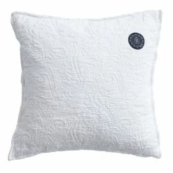 Grand Design Floral Quilt Kissenhülle XL - 50x90 Cm - White