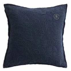 Grand Design Floral Quilt Kissenhülle XL - 50x90 Cm - Blue