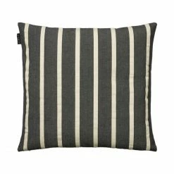 Linum Rubus Kissenhülle - 60x60 Cm - Dark Charcoal Grey G21