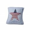 LEXINGTON American Baby Quilted Sham Kissenhülle - 40x40 Cm - Blau / Stern