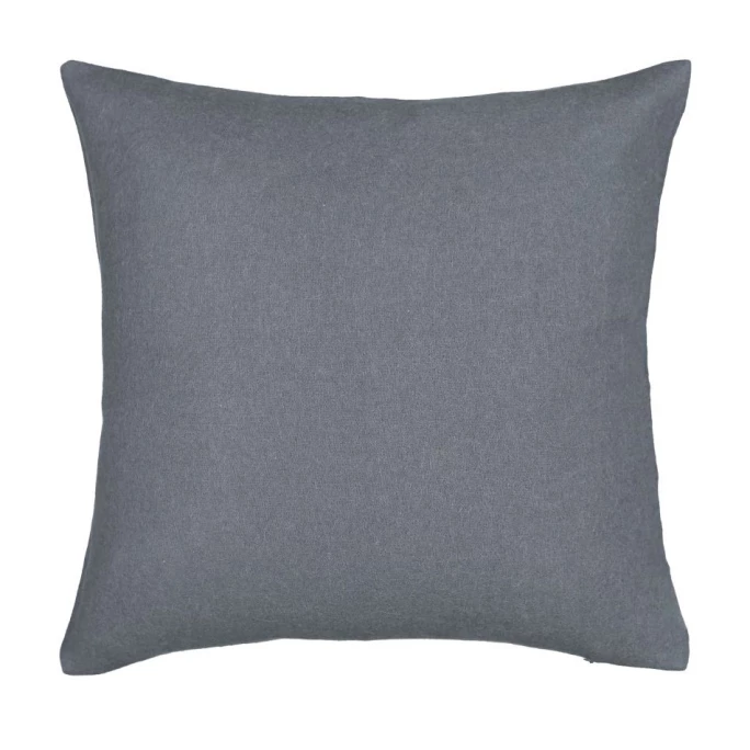 Elvang Denmark Elvang Classic Kissenhülle - 50x50 Cm - Grey Blue Quadratisch 1 Elvang Denmark Elvang Classic Kissenhülle - 50x50 Cm - Grey Blue Quadratisch