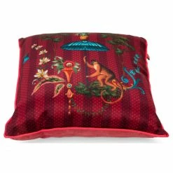PiP Studio Singerie Wendekissen Mit Füllung - 40x40 Cm - Red