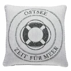 Pad OCEAN Kissenhülle - 45x45 Cm - Grey Ostsee