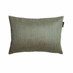 Linum CALCIO Kissenhülle - 35x50 Cm - Tief Smaragdgrün A30