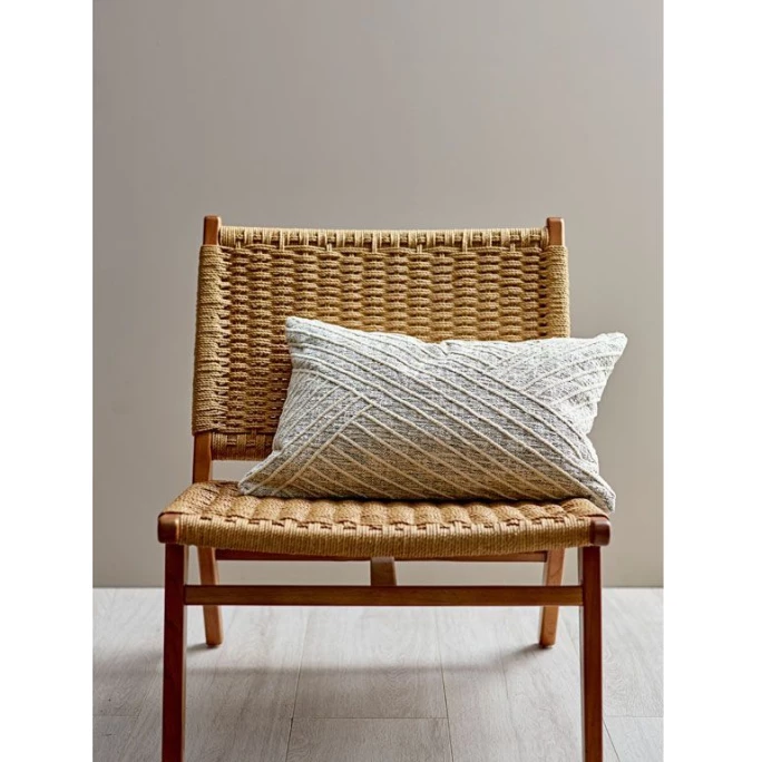 Södahl Diagonal Kissen Mit Füllung - 40x60 Cm - Offwhite 4 Södahl Diagonal Kissen Mit Füllung - 40x60 Cm - Offwhite – Bild 4