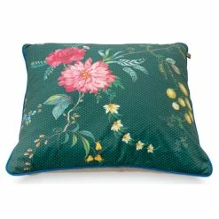 PiP Studio Fleur Grandeur Kissen Mit Füllung - 60x60 Cm - Green