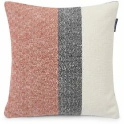 Lexington Vertical Striped Kissenhülle - 50x50 Cm - Copper/gray