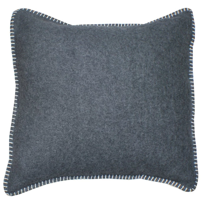 David Fussenegger SYLT Kissenhülle Mit Zierstich - 40x40 Cm - Anthrazit 1 David Fussenegger SYLT Kissenhülle Mit Zierstich - 40x40 Cm - Anthrazit