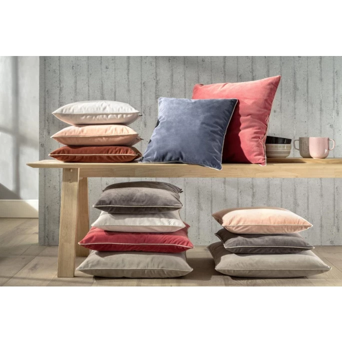 Pichler MELVA Kissenbezug - 40x40 Cm - Rubin 2 Pichler MELVA Kissenbezug - 40x40 Cm - Rubin – Bild 2