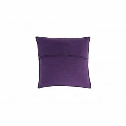 Zoeppritz Soft-Fleece Kissenhülle - 50x50 Cm - Aubergine