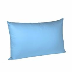 Fleuresse Colours Kissenhülle Aus Mako-Satin - 40x60 Cm - Mittelblau