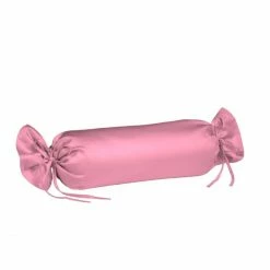 Fleuresse Colours Nackenrolle Aus Mako-Satin - 40x15 Cm - Pink