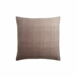 Elvang Denmark Elvang Horizon Kissenhülle - 50x50 Cm - Plum/cognac Quadratisch